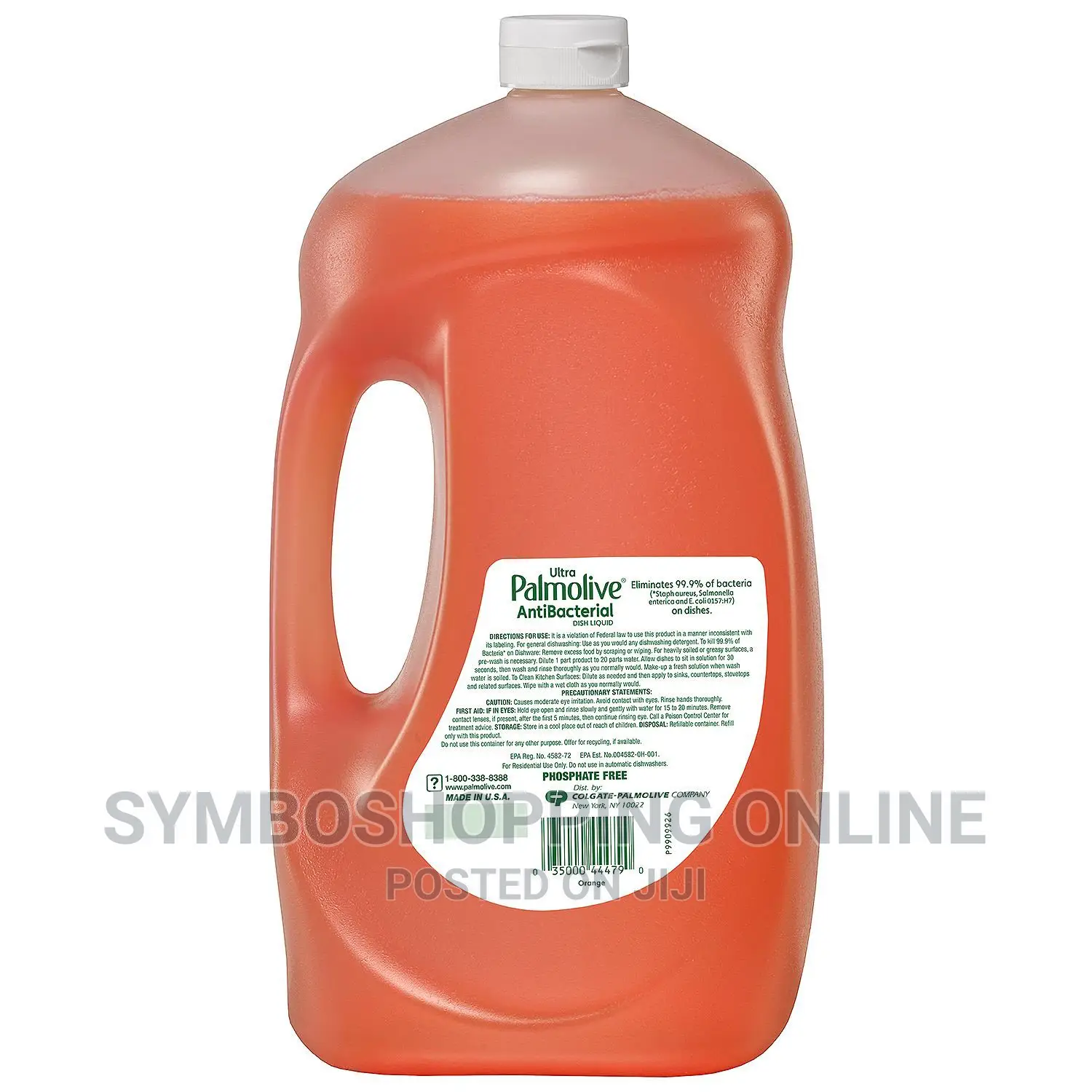 Palmolive Antibacterial Ultra Dish Soap Refill, Orange, 3l
