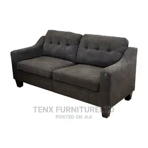 Sofa 3 Seater Tufted Fabric