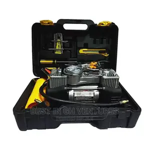 Emergency Car Tire Pump + Set of Tools