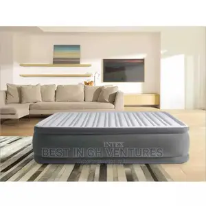 Queensize Raised Airbed With Inbuilt Electric Pump