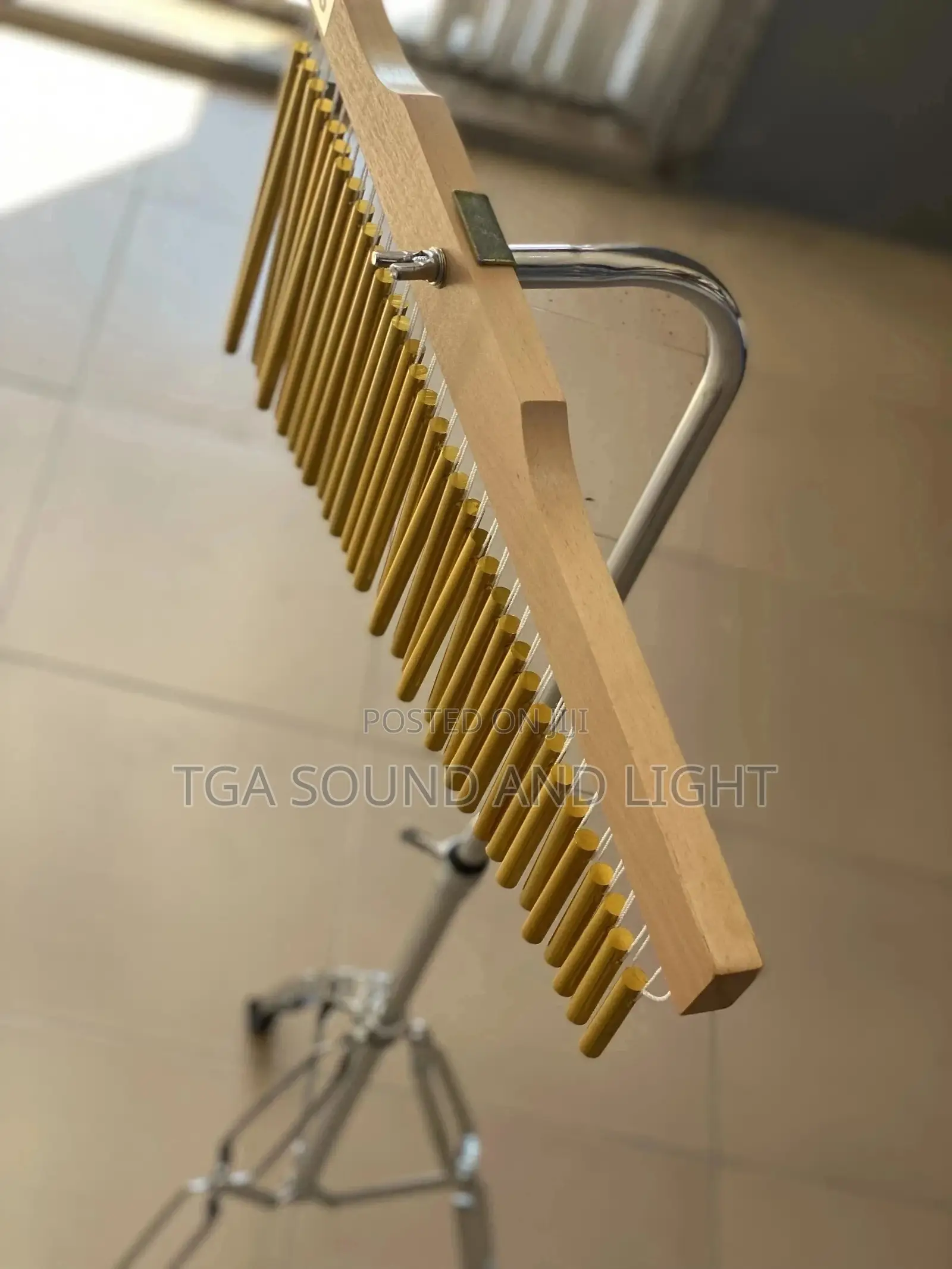 25-bar Chimes With Mounting Stand And Stick