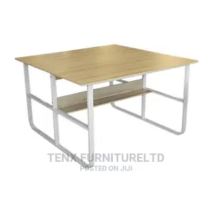 Computer Desk (Square With Double Seater)