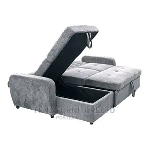 Sofabed With Pull Out Bed+Chaise Storage