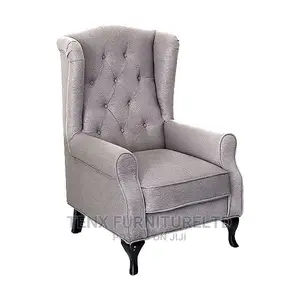 Arm Chair ( With Fabric Accent )