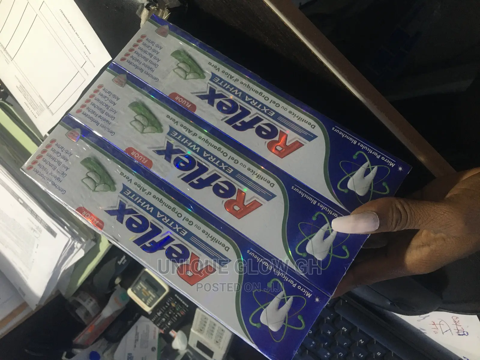 Reflex Extra White Toothpaste With Organic Aloe Vera