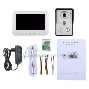 Video Doorbell Intercom With Wired Scrren
