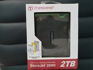 3.1 Transcend Shockproof Hard Drive