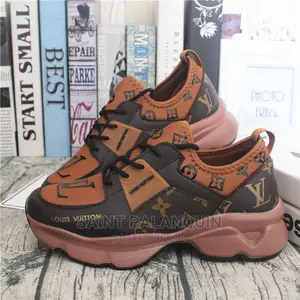 Genuine Leather Louis Vuitton Sneakers
