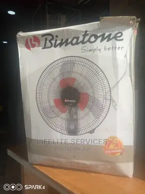 Wall Fan 18inches ( Binatone Powerful Airflow)