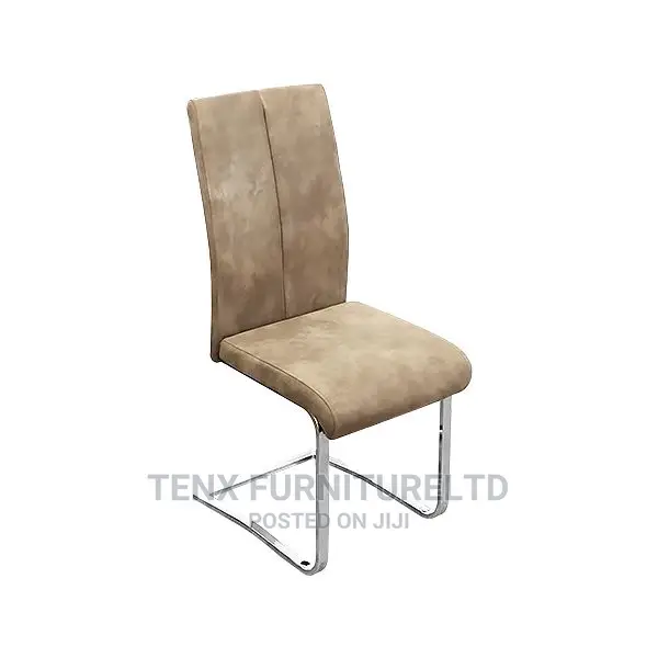 Dining Chair With (Chrome Base )