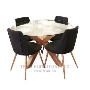 Dining Set 4 Seater (Round)