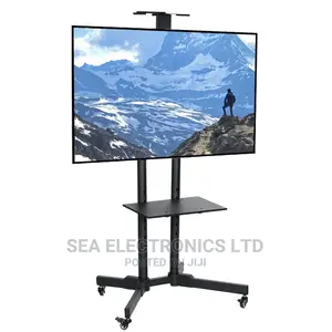 Universal Flat Screen Rolling TV Cart Trolley 32-65