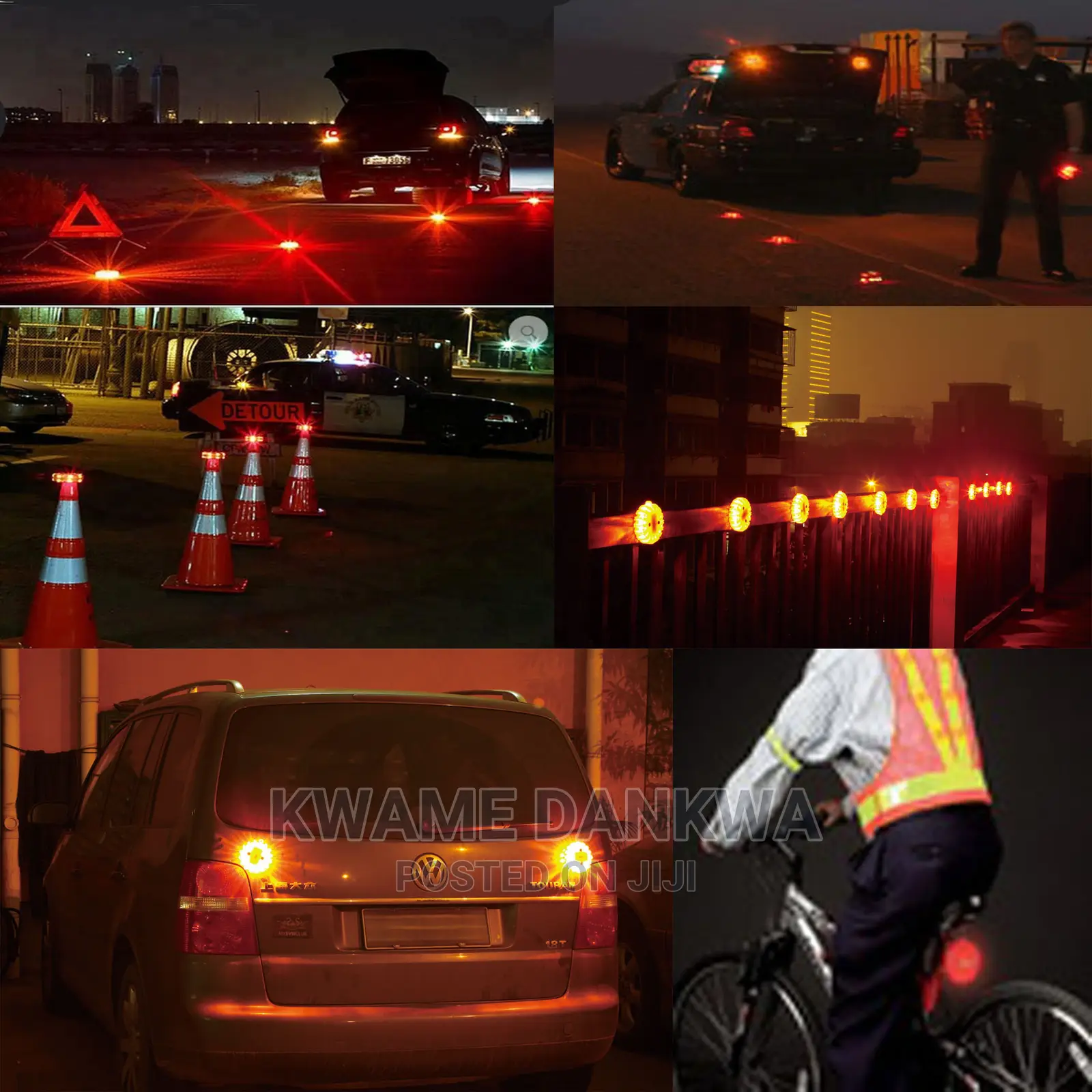 Driver/Rider Safety Flashing Warning/Sos Lights