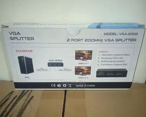 2 Port 200mhz Vga Splitter