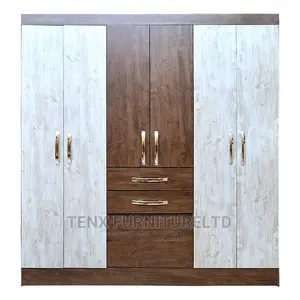 Wardrobe 6door 2drawers With 2 Mirror