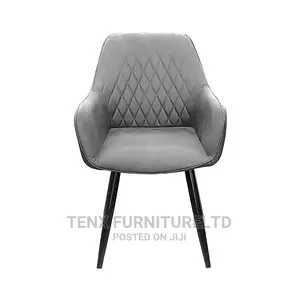Dining Chair With Round Armrest