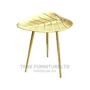 Accent Table Palash Leaf (Antique)