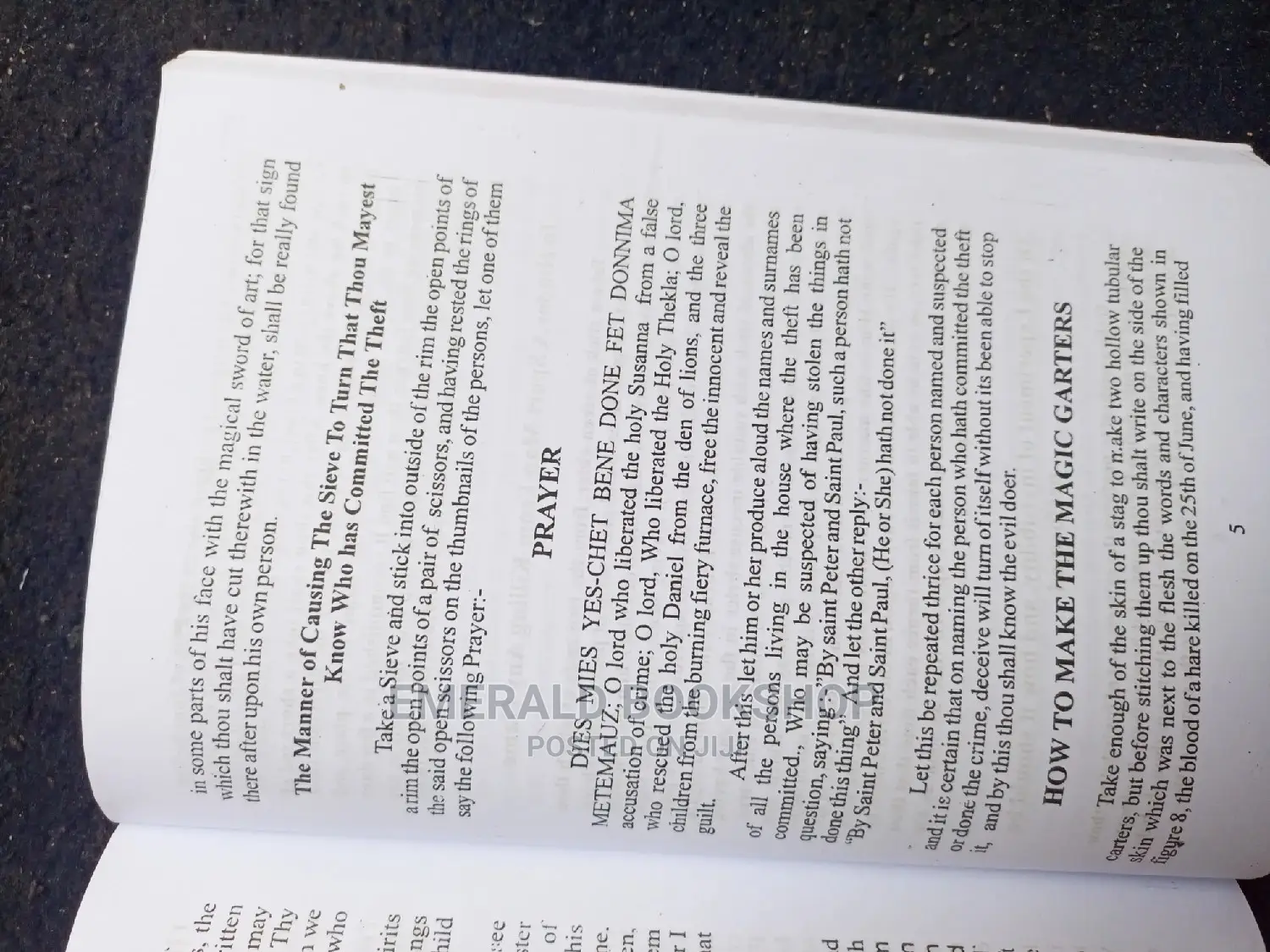 Original Six and Seven Book of Moses and the Master Key