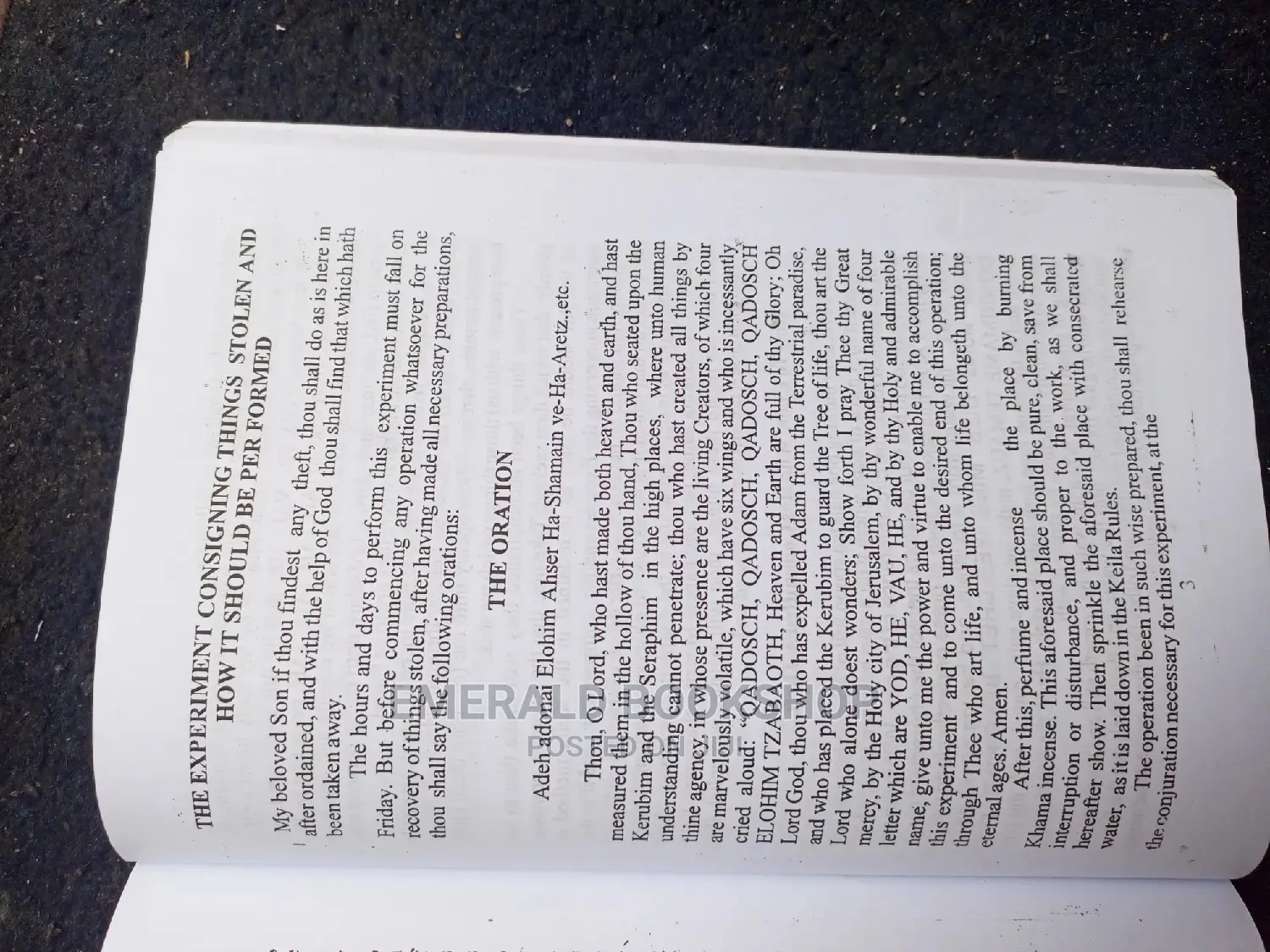 Original Six and Seven Book of Moses and the Master Key
