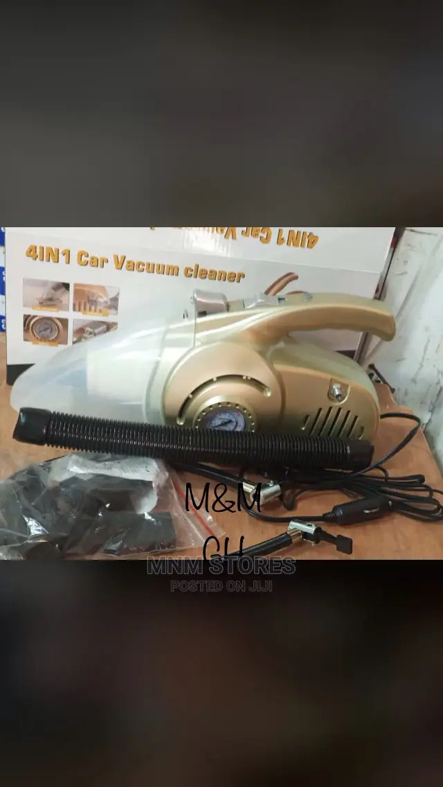 Car Vacuum Cleaner With Inflator