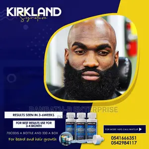 Undiluted Kirkland Minoxidil (Beard Baldness)