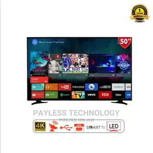 Chigo 50 Inches 4K Smart Digital Satellite Televisions