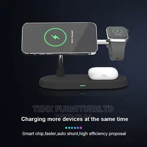 Wireless Fast Charging Dock Station (5 in 1)