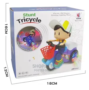 Fun Tricycle With Music, Light a D Doll