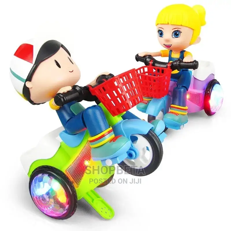 Fun Tricycle With Music, Light a D Doll