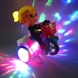 Fun Tricycle With Music, Light a D Doll