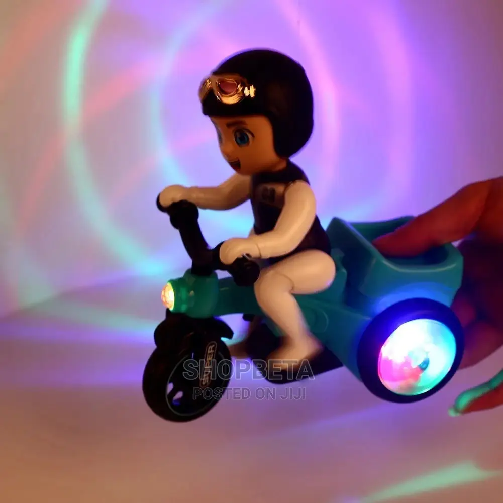 Electric Bike With Music , Led Light and Doll
