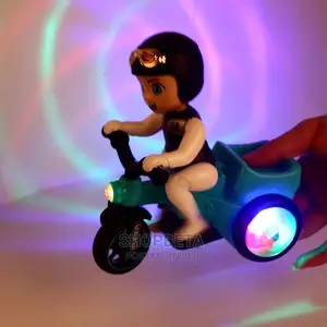 Electric Bike With Music , Led Light and Doll