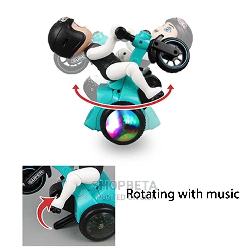 Electric Bike With Music , Led Light and Doll