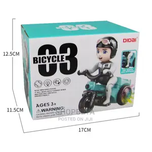 Electric Bike With Music , Led Light and Doll