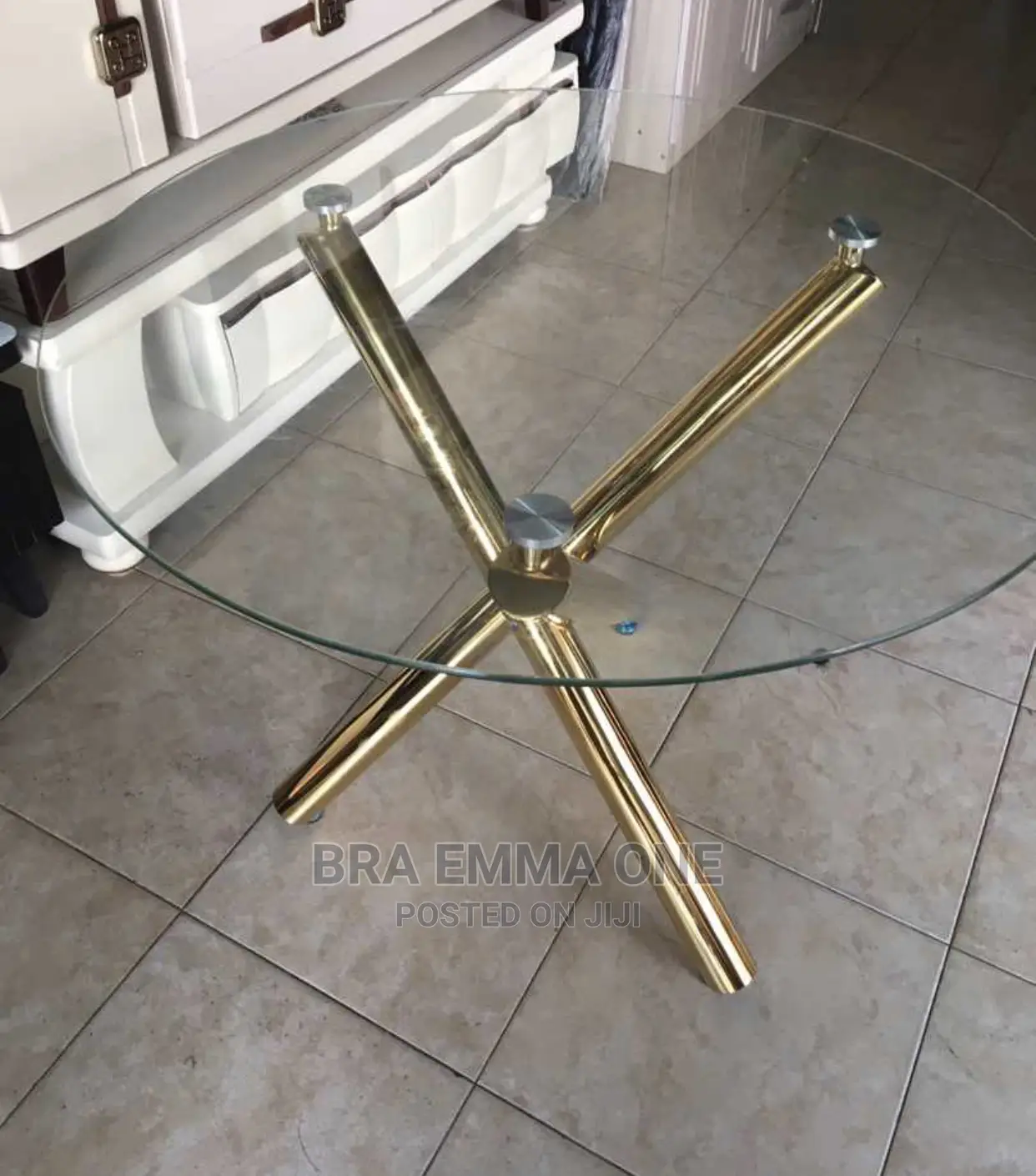 Tempered Glass Round Tables