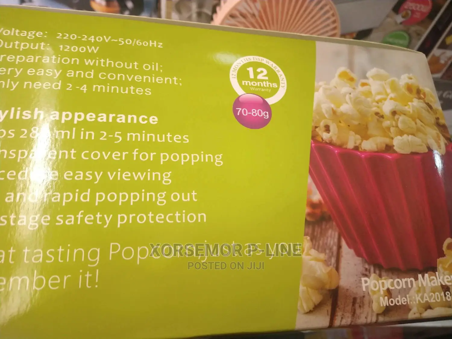 Popcorn Making Machine