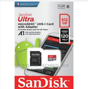 Sandisk 512gb Micro Memory Card