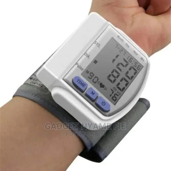 Digital Wrist Bp Blood Pressure Heart Rate Pulse Monitor