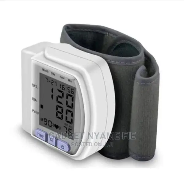 Digital Wrist Bp Blood Pressure Heart Rate Pulse Monitor