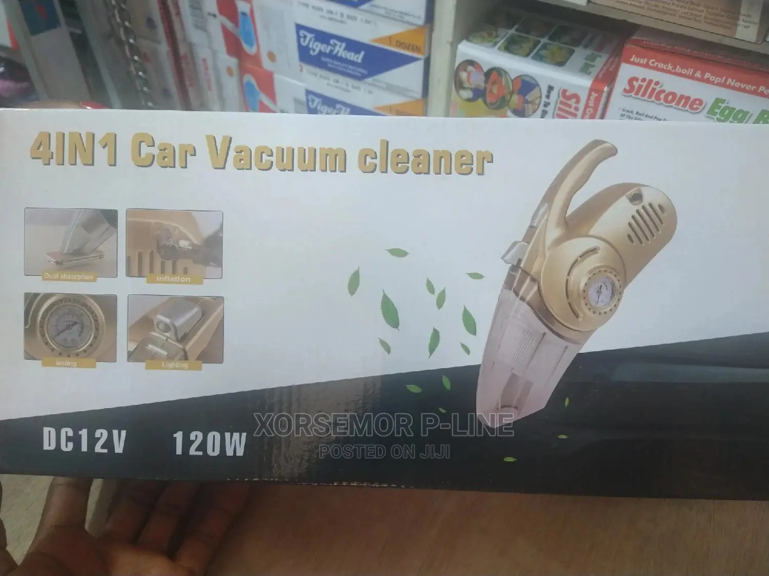 4 in 1 Car Vacuum Cleaner