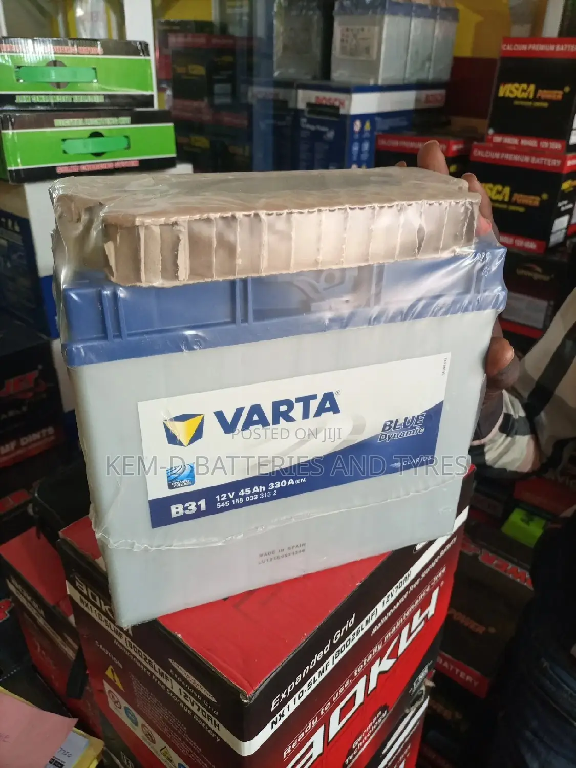 Varta Battery for Toyota Vitz - Free Delivery