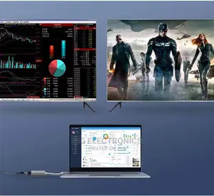 Type C to Dual Hdmi - 4 in 1 Usb 3.0 + Pd