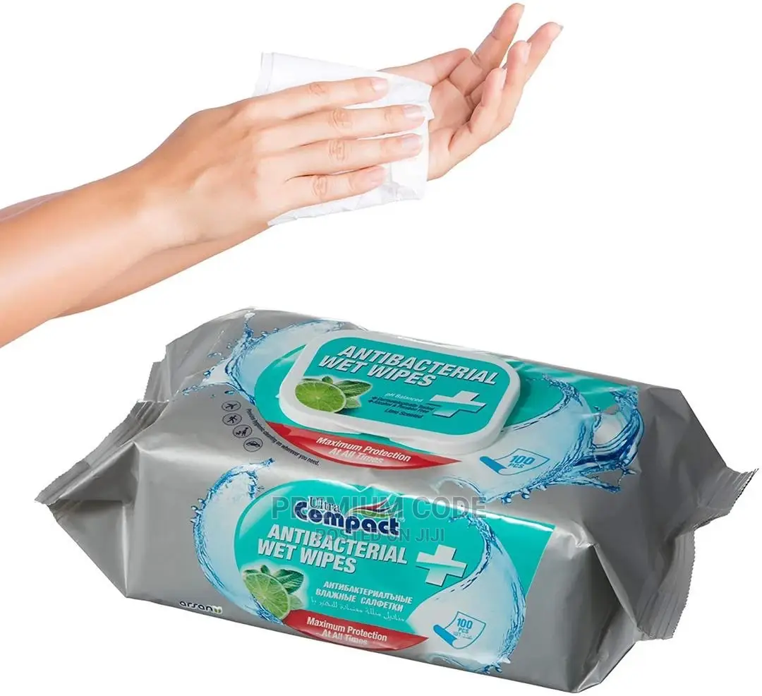 Antibacterial Wet Wipes, Ultra Compact