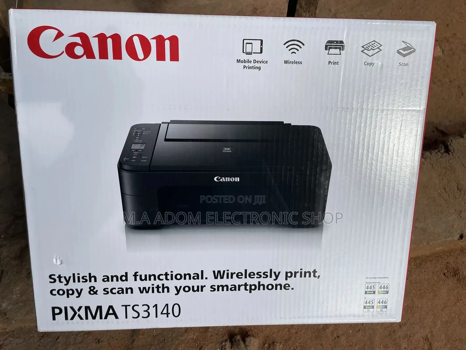 Canon Stylish Multi Function 3140 Wireless Print Printer