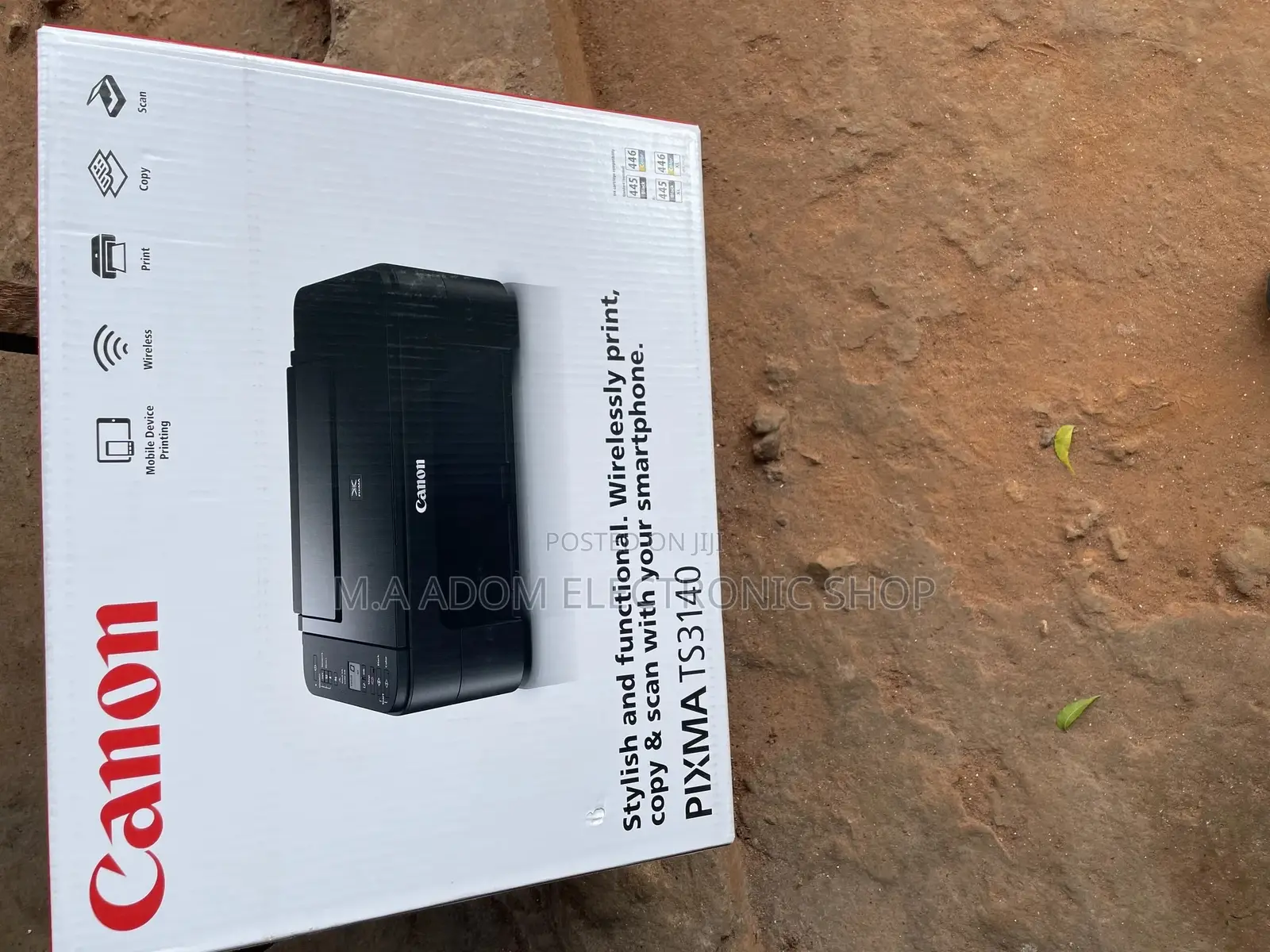 Easy Print From Your Fone With the Canon 3140 Pixma Printer