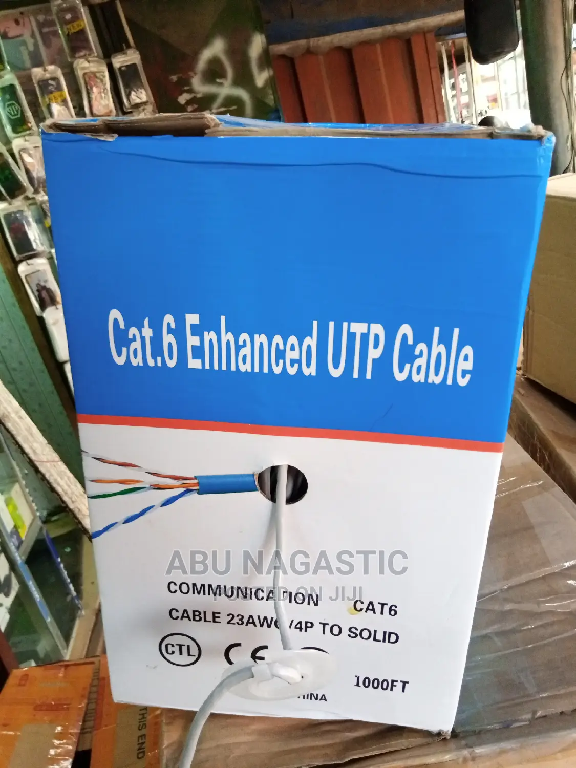 Cat.6 Enhanced UTP Cable