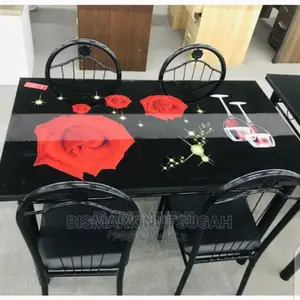 4 Chairs Dining Table