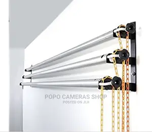 3 Roller Wall Mount Backdrop Support System