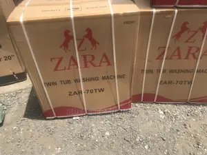 Zara Washing Machine 7kg Semi Automatic/Diamond Interiordrum