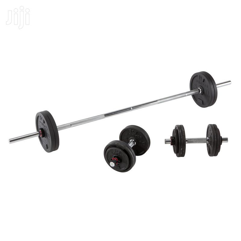 Weight Dumbbells and Bars Kit 50 Kg